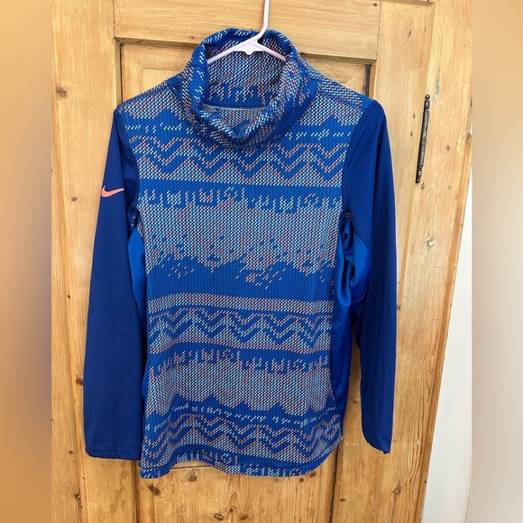 Nike Pro Dri-Fit Nordic Infinity Turtleneck Pullover Size Medium - Picture 9 of 9